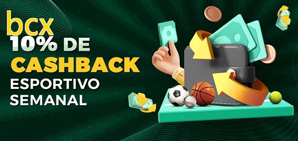 10% de bônus de cashback na bcx